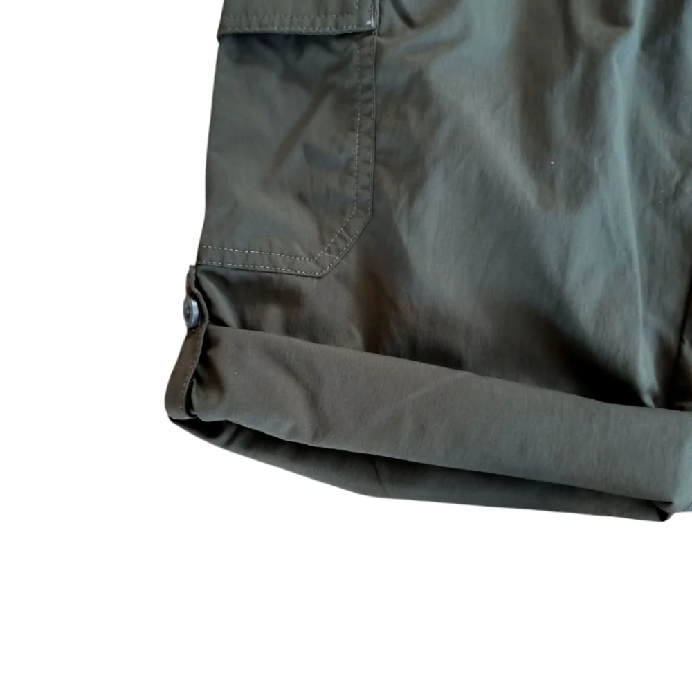Patagonia Solimar Olive Green Bermuda Cargo Hiking Shorts Size 6